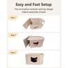 Felt Cat House for Cat 20x12 inches, Cat Bed Cave