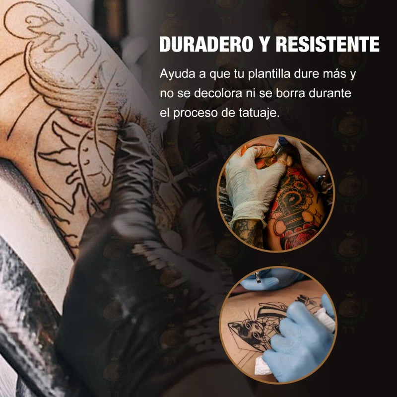 Tt Gel Hectográfico Pega Stencil Para Tatuaje Alta 250ml