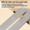 Woodworking Scriber Multi-functional Protractor Adjustable BevelAngle Gauge Stainless Steel Angle