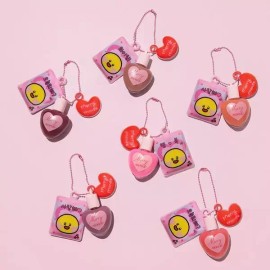Merry Monde [메리몽드] 미니하트 틴트 키링 기획세트 6종 택1 [Merry Mond] Mini Heart Tint Keyring Set, Choose 1 from 6 Types [01 Mini Forge]