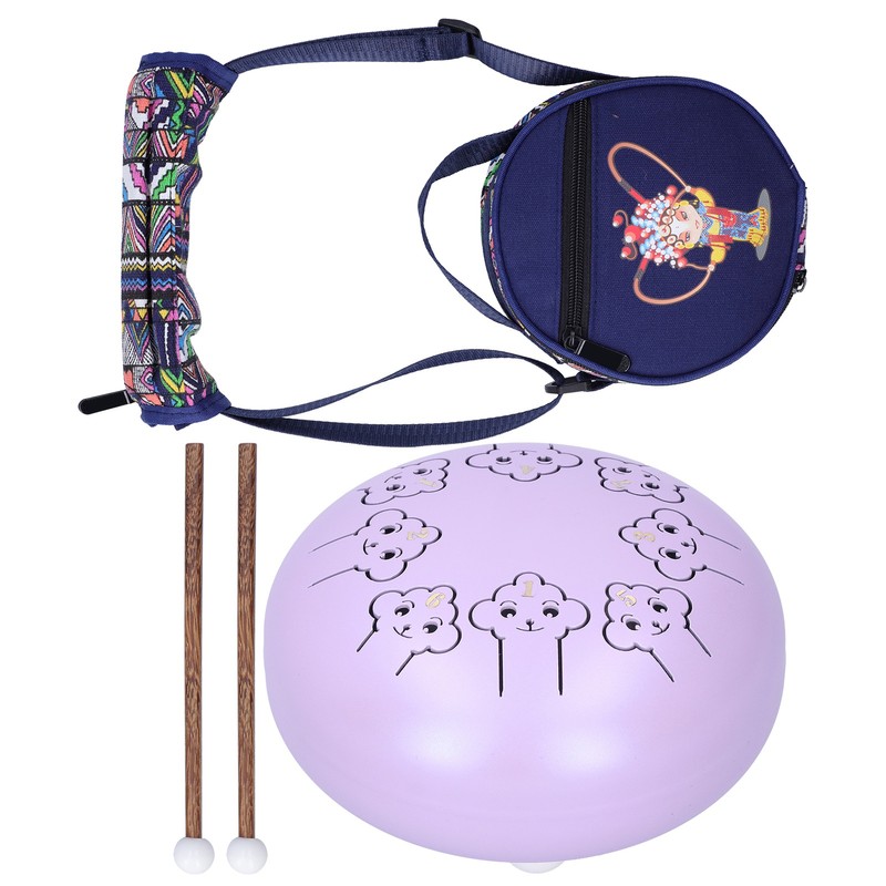 SLADE Steel Tongue Drum Handheld Cartoon Percussion Beginner Music Lover