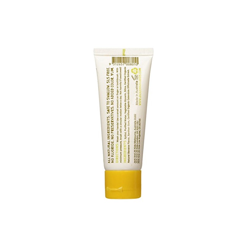 (Pack Of 3) Natural Toothpaste - Banana | JACK AND
