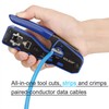 Solsop Pass Through RJ45 Crimp Tool Kit Ethernet Crimper Tool
