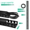 Updated Cable Raceway Kit - 77 (5x15.4) Inch Open Slot
