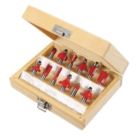 Silverline 251678 8 mm TCT Router Bit Set 12pce 8 mm