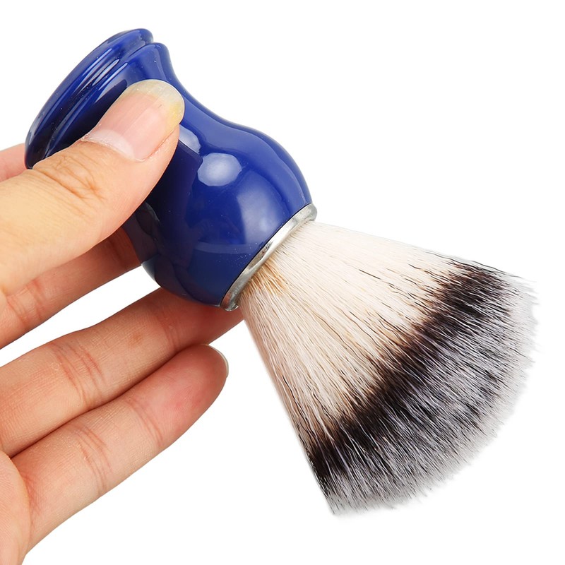 Brocha de Afeitar para Hombre, Brocha de Afeitar con Azul