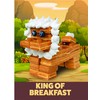 Building Brick Electric Waffle Maker- Cook Fun Buildable Waffles, Pancakes