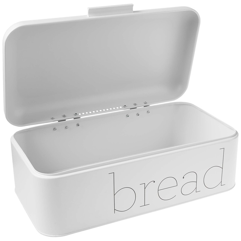 Bloomingville White Metal Bread Bin (A97306648)