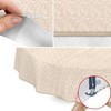 Premium Oilcloth Tablecloth Vinyl Oilcloth Tablecloth Washable Round 150 cm