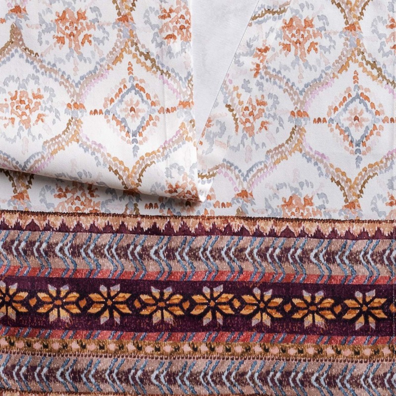 Maison d' Hermine Fair Isle 100% Cotton Table Runner Farmhouse