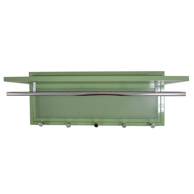 Esyspot Metal Powder Coating Hook Wall Mounted with Shelfcolor: White