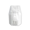 Rayon Cremation Urn Bag/White / For 2 sun, 2.3 sun