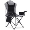Aohanoi Camping Chairs for Heavy People, Folding Chairs for Outside