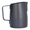 400ml Black PTFE Oblique Mouth Milk Frothing Jug 304 Stainless