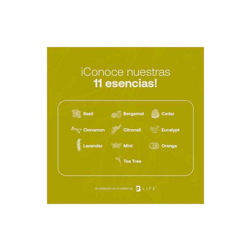 Aceite Esencial con Ingredientes Puros y Naturales, Aromalogía de 50