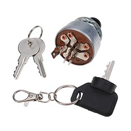 JEENDA Ignition Switch Compatible with John Deere EZTrak Ztrak Z225 Z235 Z245 Z255 Z335 Z345 Z425 Z435 Z445 Z465 Z510A Z520A Z525E Z625 Z645 Z655 Z665 Z710A Z720A Lawn Mower Tractor
