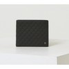 Hazzys (광주신세계)블랙 로고패턴 소가죽 반지갑HJWA2F831BK (Shinsegae Gwangju) Black Logo Pattern