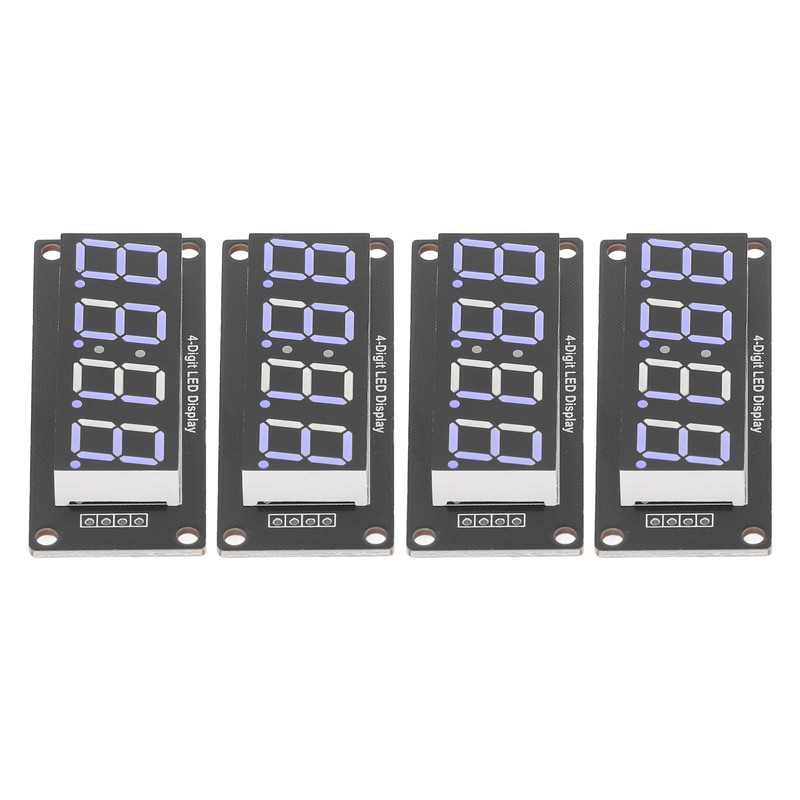 4 Set 4 Digit Digital Tube LED Display Board 7