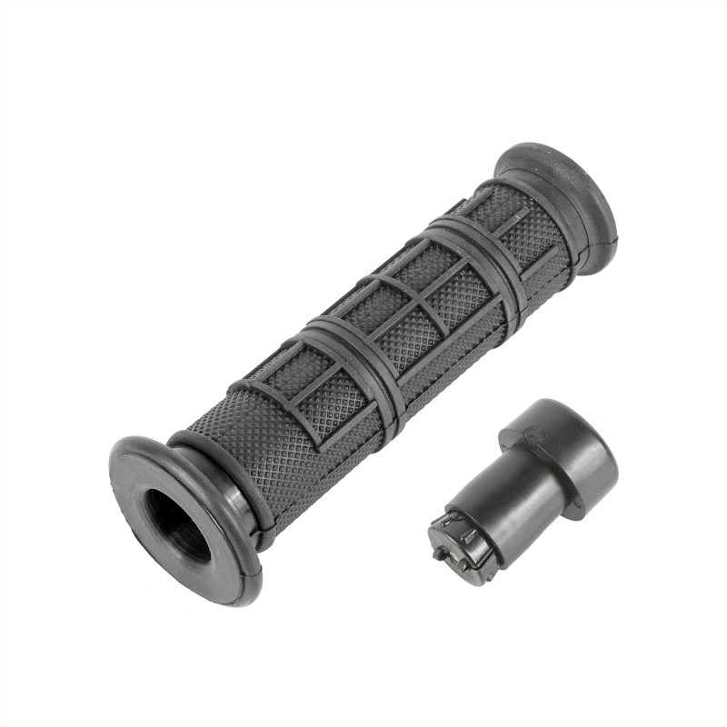 Caltric Black Handlebar w/ Grip End For Can-Am Renegade STD