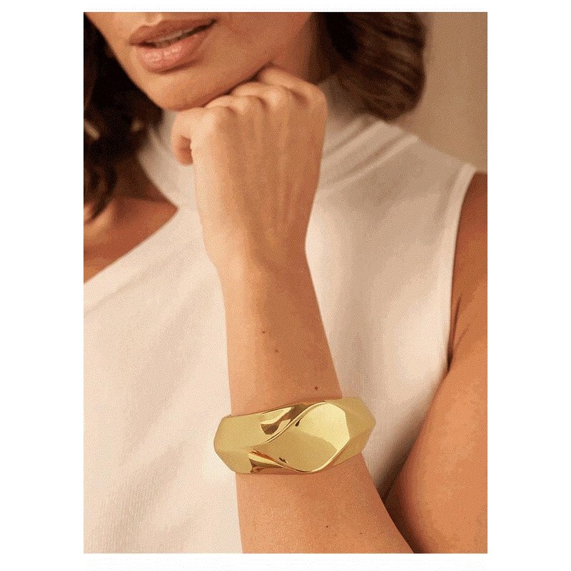 Gold Bangle Gold Bracelet For Women Cuff Bangle Bracelet Chunky