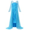 Reliparty - Disfraz de princesa de nieve para niñas, color