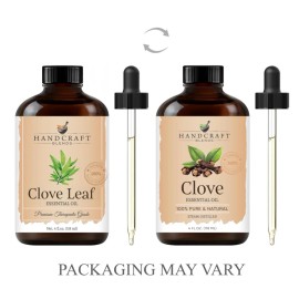 Handcraft Blends Clove Essential Oil 100% Pure & Natural - 4 oz - Ex: 12/26