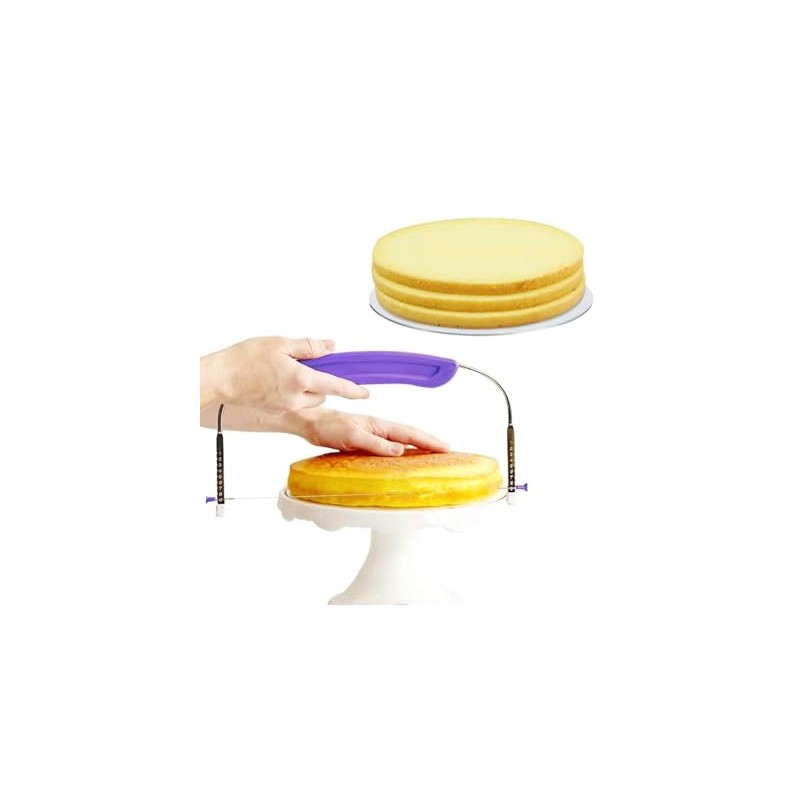 (1 wire) - Prokitchen Adjustable Small Cake Leveller Cutter Slicer