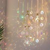 Aililong Sun Catcher Crystal Set of 6 - Rainbow Effect