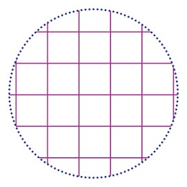 Clairefontaine 8572C college block (A5, 14.8 x 21 cm, punched, 80 sheets, checkered, ruling 5), 1 piece, assorted colors