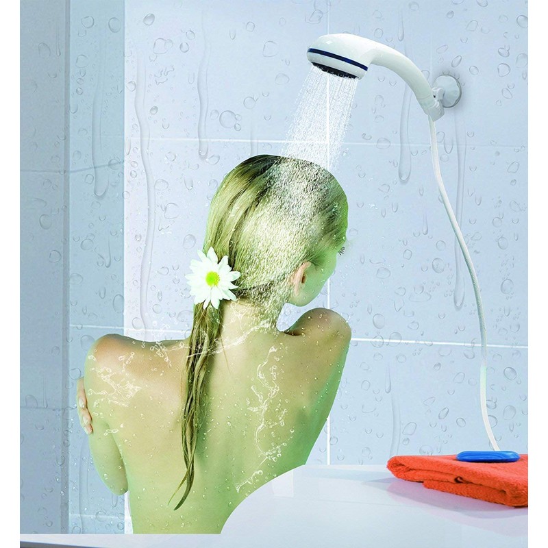 Laserbeak Camping Shower Portable Shower Outdoor Shower Handheld Electric Shower(Blue)