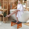 One Step Stool for Adults Seniors with Non-Slip Rubber Stepping