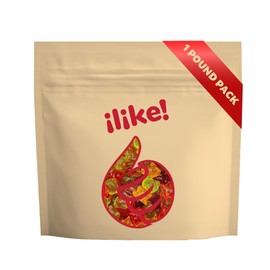 Sugar-Free Gummi Bears | 1 Pound Pack | 3D Chewy Gummy Candy | Assorted Fruit Flavors