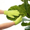 Bamworld Guantes de Microfibra para Cuidado de Plantas, Guantes de