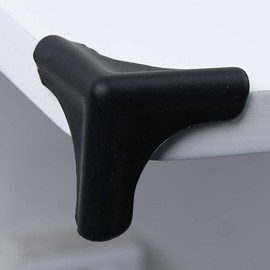 Baby Corner Protectors, 4 Pieces/Bag, Corner Protection, Edge Protection, Corner Pads for Furniture, Grey, Cooker Hood, Anti-Collision Angle, Black, Safety for Babies