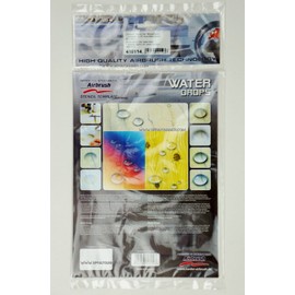 Harder and Steenbeck Airbrushing Stencil Step by Step 'Water Drops" A4 Format (11.5 * 8 inch). by SprayGunner