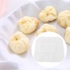 6 Pieces Kitchen Cotton Steamer Cloth Steamed Bun Dumplings Steamer