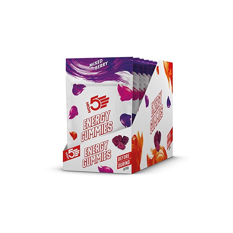 HIGH5 Energy Gummies – Schnell freisetzende Energie im Taschenformat für