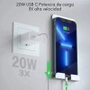 Eco R. 2 Set Combo Cargador Celular Carga Rápida Cubo