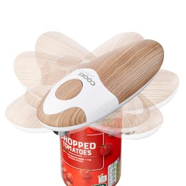 Cooks Professional Electric Can Opener | Automatic Wireless Can Opener for Arthritis & Arthritis Hands Free Operation | One Touch Design (Nordic White)