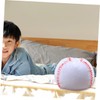 Ipetboom Portable Baseball Shaped Plush Storage Bag Organizer with Seating