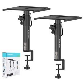 Vondynote Set Of 2 Studio Monitor Stands Desktop Speaker Stands Height