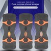 Scrapers, 2 in 1 Scraper Tool ABS Metal Plastic Blades