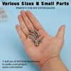 480pcs M2 M3 M4 304 Stainless Steel Metric Screws Assortment