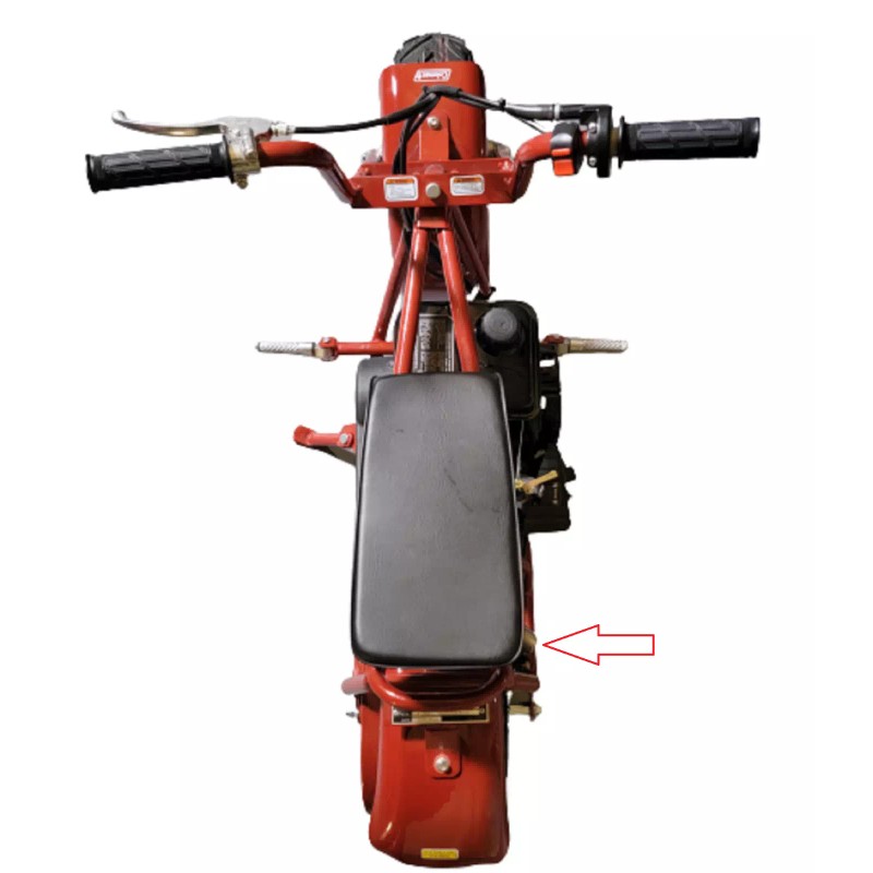 andrei-x Header Exhaust Pipe for: Coleman Powersport 98cc 3.0 HP