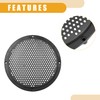 Partuto 2 Pcs 6" Universal Speaker Cover Mesh Subwoofer Grill