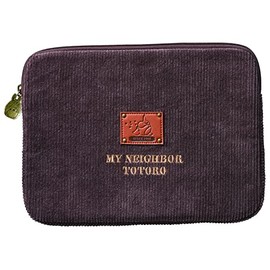 Marushin Multi Case, Ghibli, My Neighbor Totoro Corduroy 1165043300, Approx. H 8.3 x W 11.2 x D 0.6 inches (21 x 28.5 x 1.5 cm)