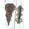 Antique Style Edwardian Lion's Head Door Knocker / Door Pull,