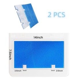 Hufopik 2 PCS RV AC Filter, Compatible with dometic rv air Conditioner, 14 X 7.5 RV Air Conditioner Filters, rv Filter, rv ac Silencer, ac Silencer rv, air Filter Automotive