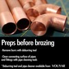 20 Sticks 45% Silver Brazing Solder Rod BAg-5 Round Welding