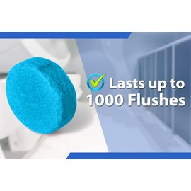 Urinal Cakes, Ocean Breeze Scent Urinal Deodorizing Block, Fresh Ocean Scent Urinal Pucks (Case of 12)